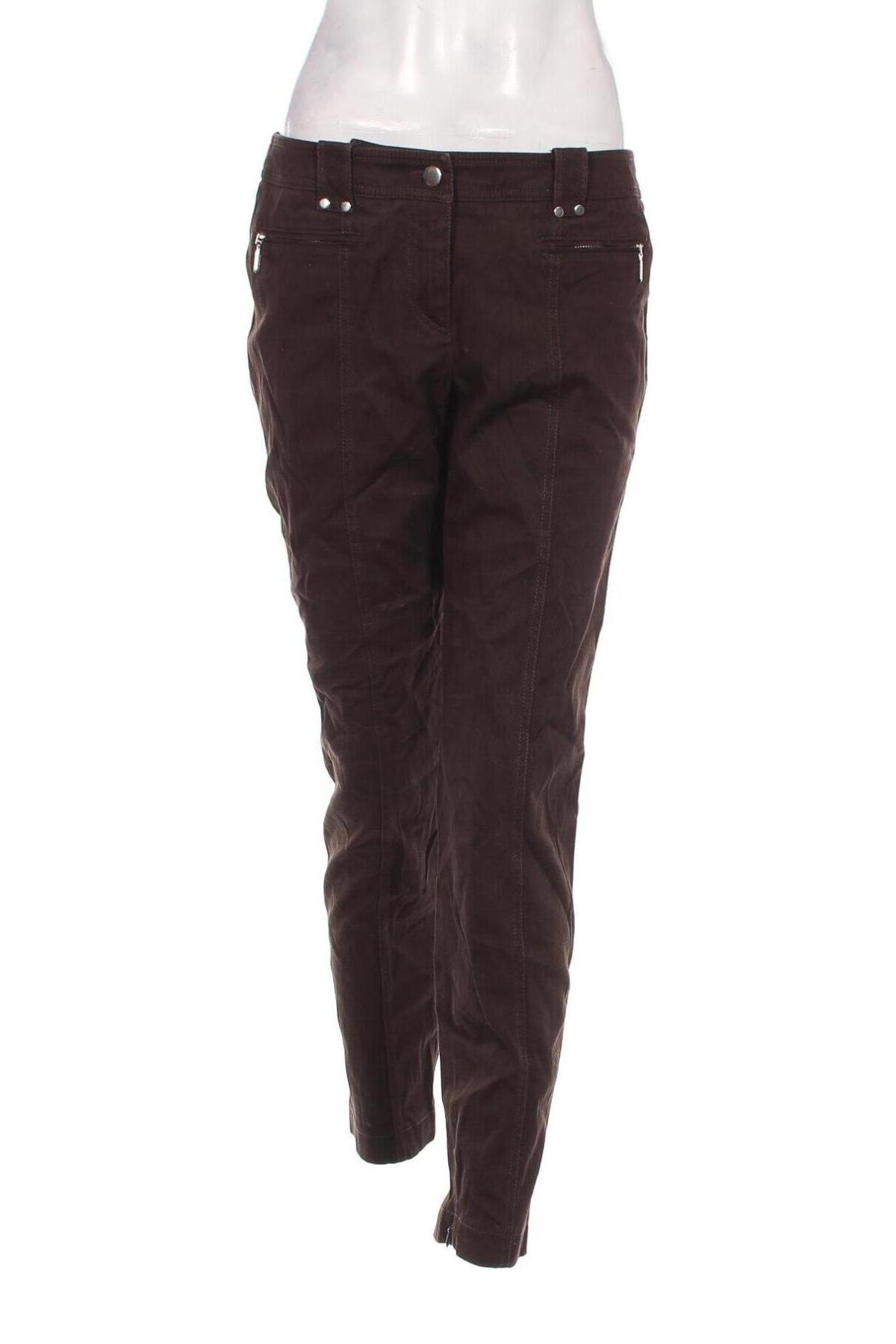 Pantaloni de femei Madeleine, Mărime M, Culoare Maro, Preț 123,02 Lei