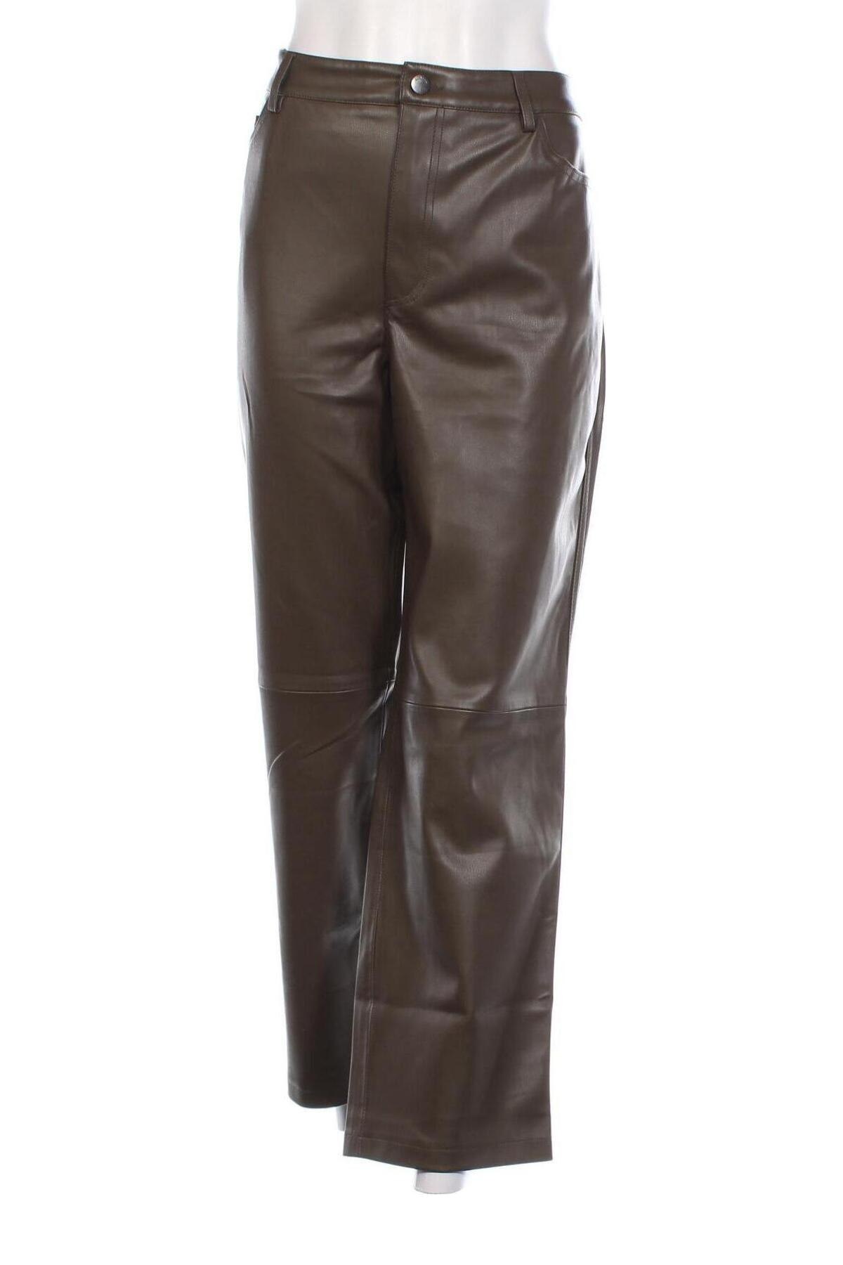 Pantaloni de femei Mango, Mărime XL, Culoare Maro, Preț 139,31 Lei