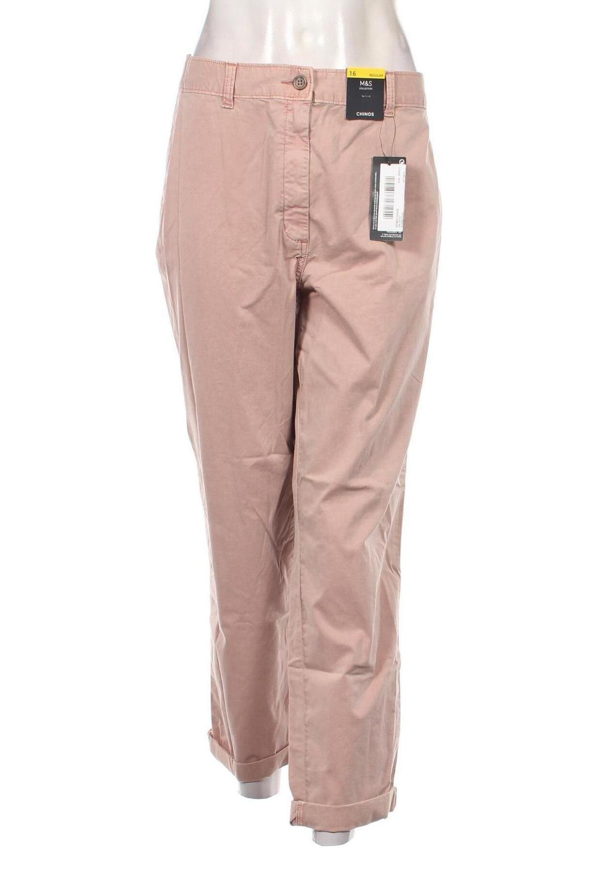 Damenhose Marks & Spencer, Größe XL, Farbe Aschrosa, Preis € 31,96