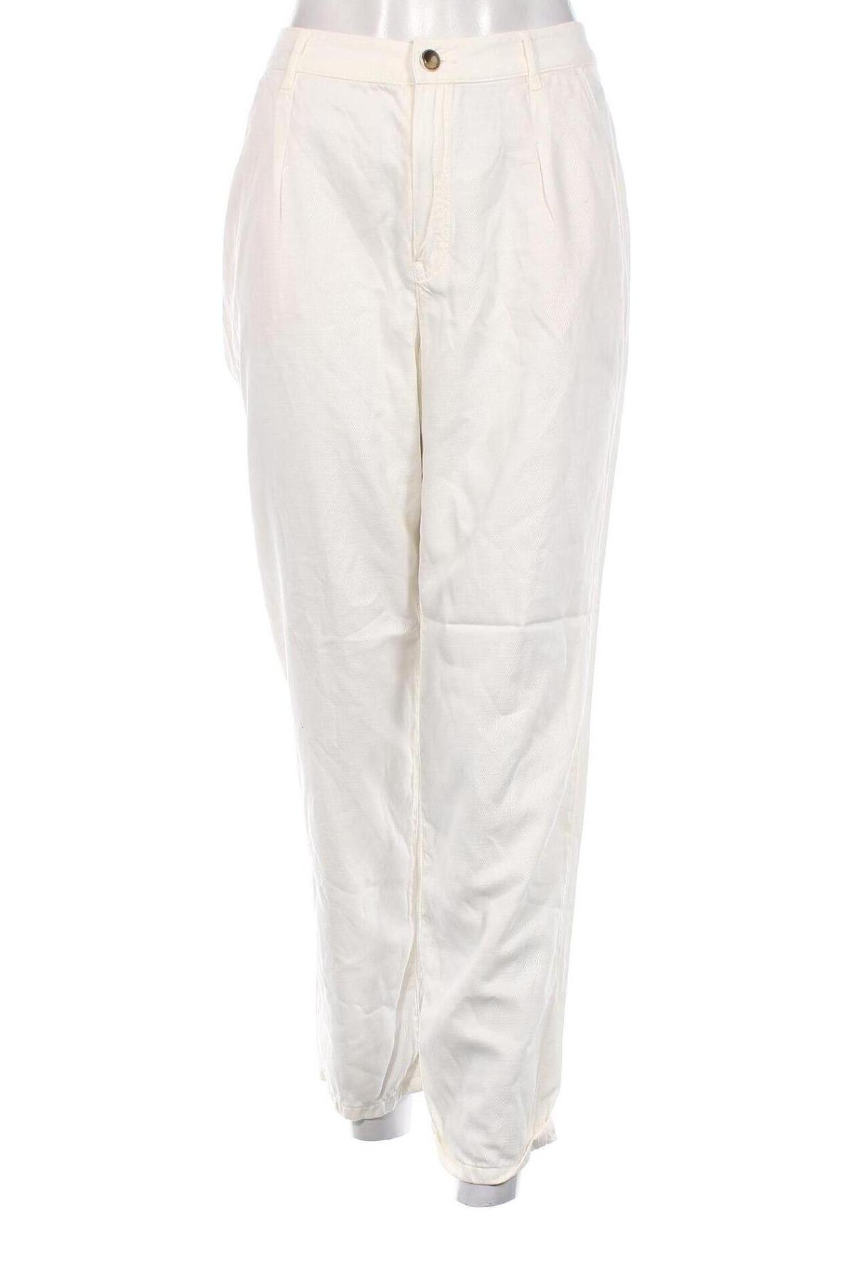 Γυναικείο παντελόνι Massimo Dutti, Μέγεθος M, Χρώμα Λευκό, Τιμή 25,79 €