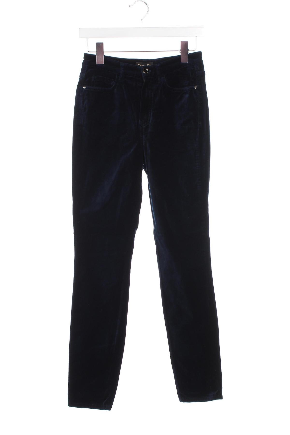 Pantaloni de femei Massimo Dutti, Mărime S, Culoare Albastru, Preț 122,49 Lei