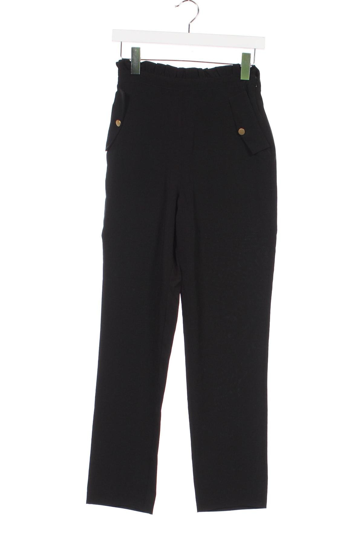 Дамски панталон NA-KD, Размер XS, Цвят Черен, Цена 41,85 лв.