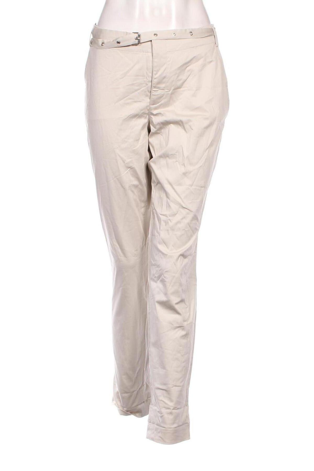 Дамски панталон NYDJ, Размер M, Цвят Бежов, Цена 18,45 лв.