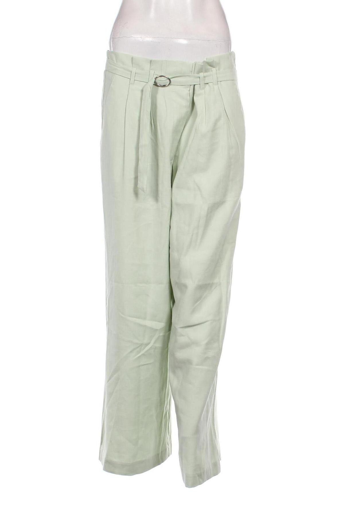 Pantaloni de femei ONLY, Mărime L, Culoare Verde, Preț 91,78 Lei