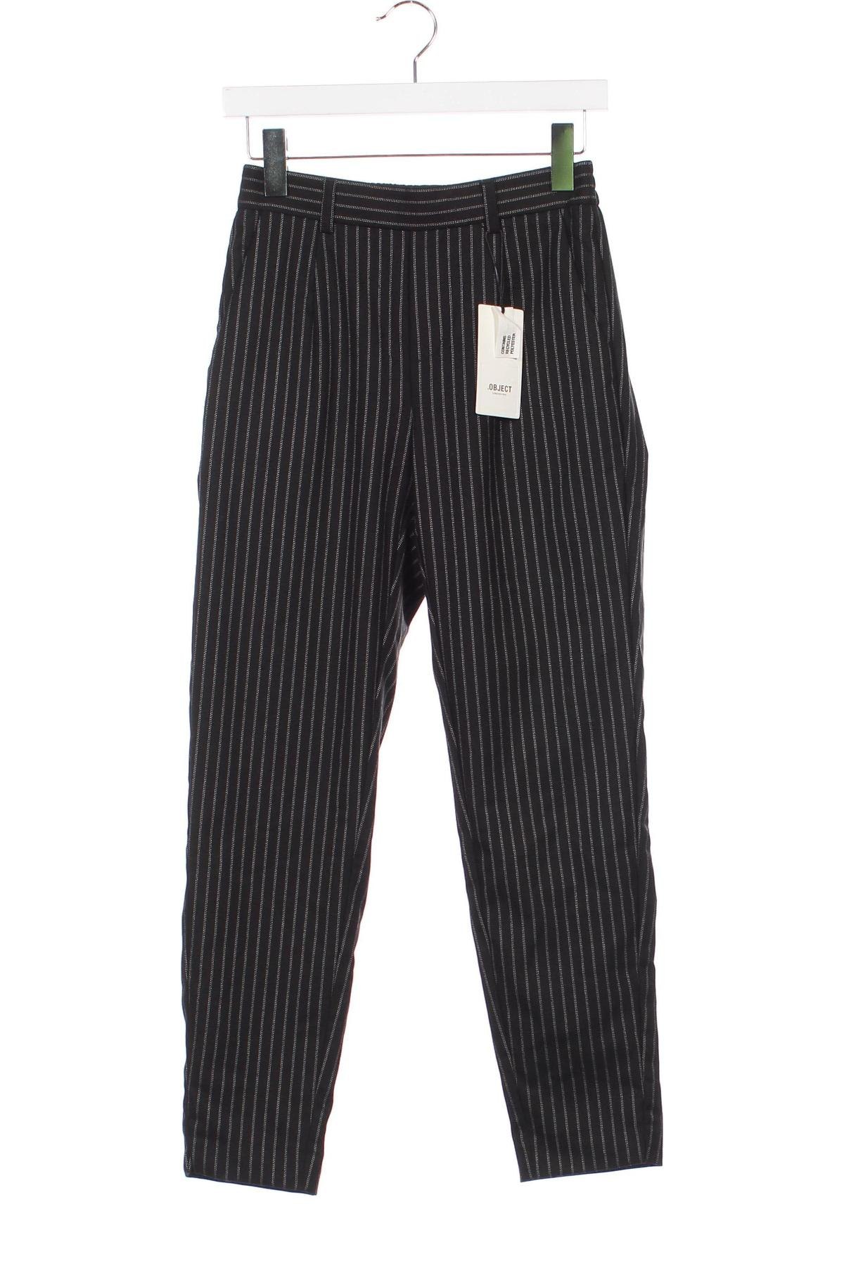 Дамски панталон Object, Размер S, Цвят Черен, Цена 41,85 лв.