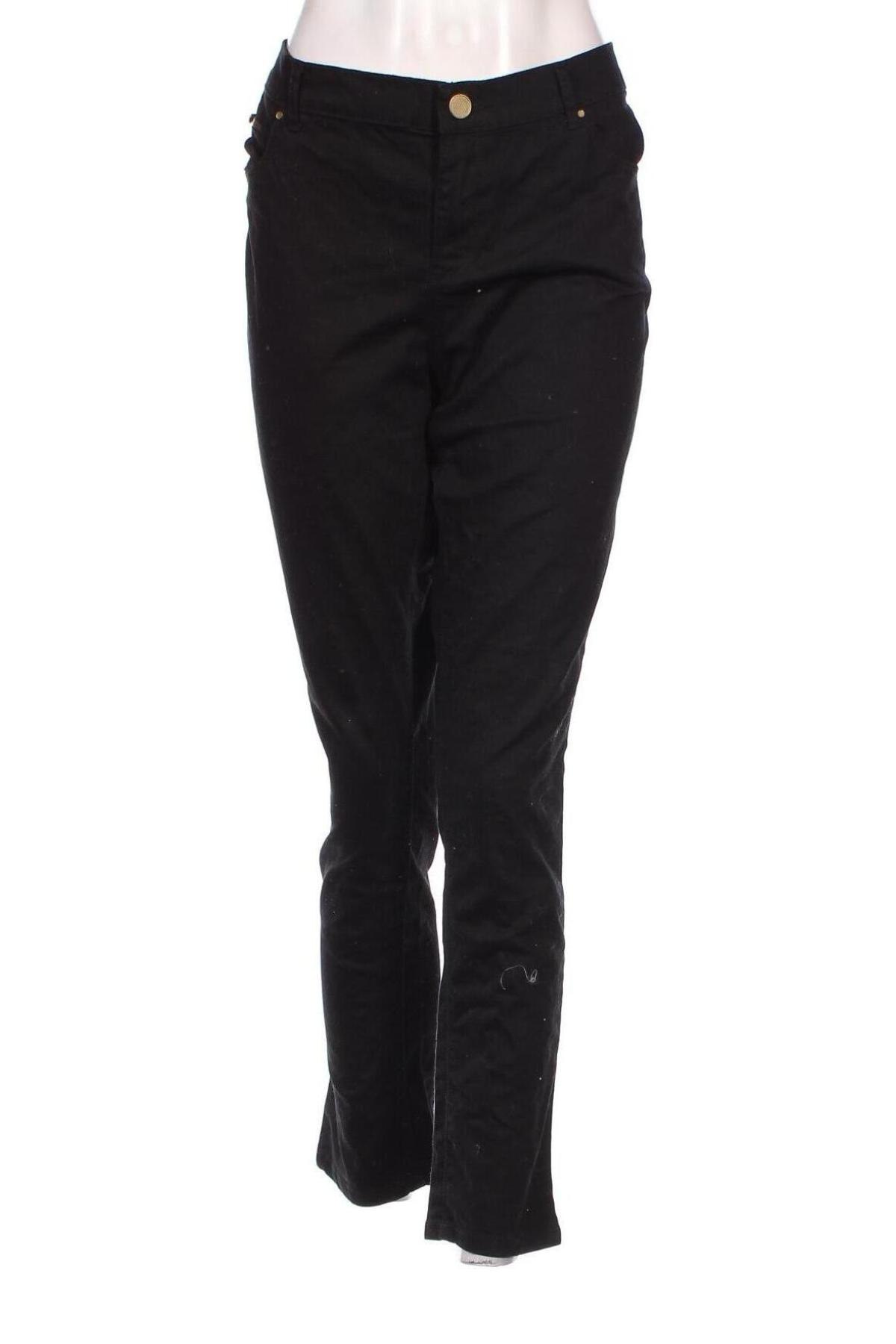 Pantaloni de femei Okay, Mărime XL, Culoare Negru, Preț 25,99 Lei