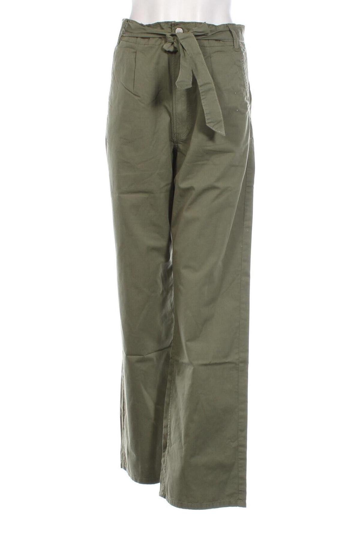 Γυναικείο παντελόνι Pepe Jeans, Μέγεθος M, Χρώμα Πράσινο, Τιμή 40,21 €