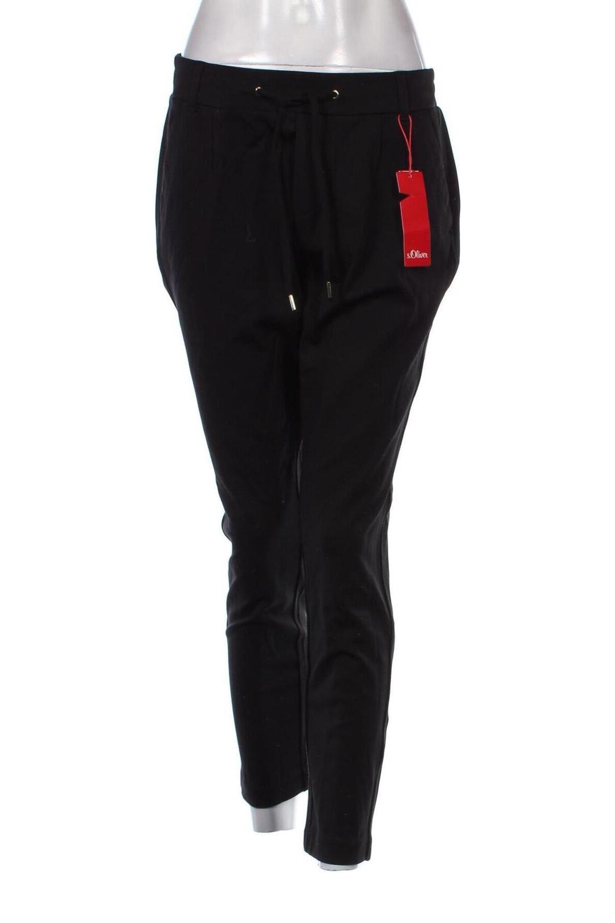 Dámské kalhoty  S.Oliver, Velikost S, Barva Černá, Cena  706,00 Kč