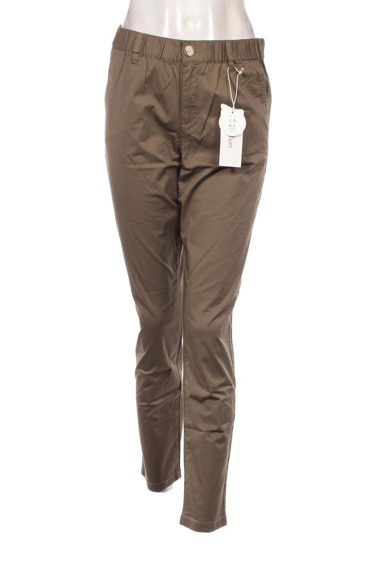 Pantaloni de femei S.Oliver, Mărime XS, Culoare Verde, Preț 91,99 Lei