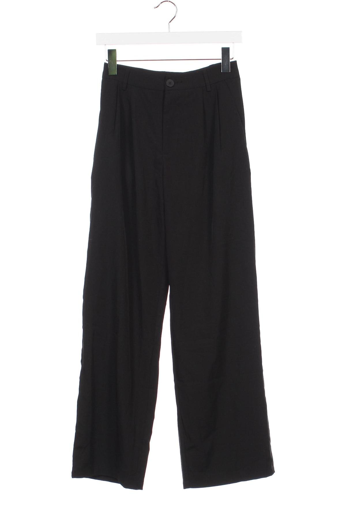 Дамски панталон SHEIN, Размер XS, Цвят Черен, Цена 20,70 лв.