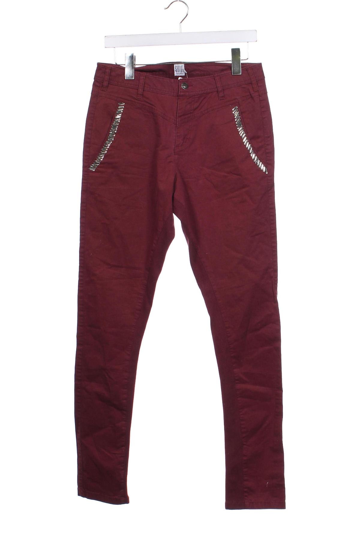 Дамски панталон Saint Tropez, Размер XS, Цвят Червен, Цена 18,45 лв.