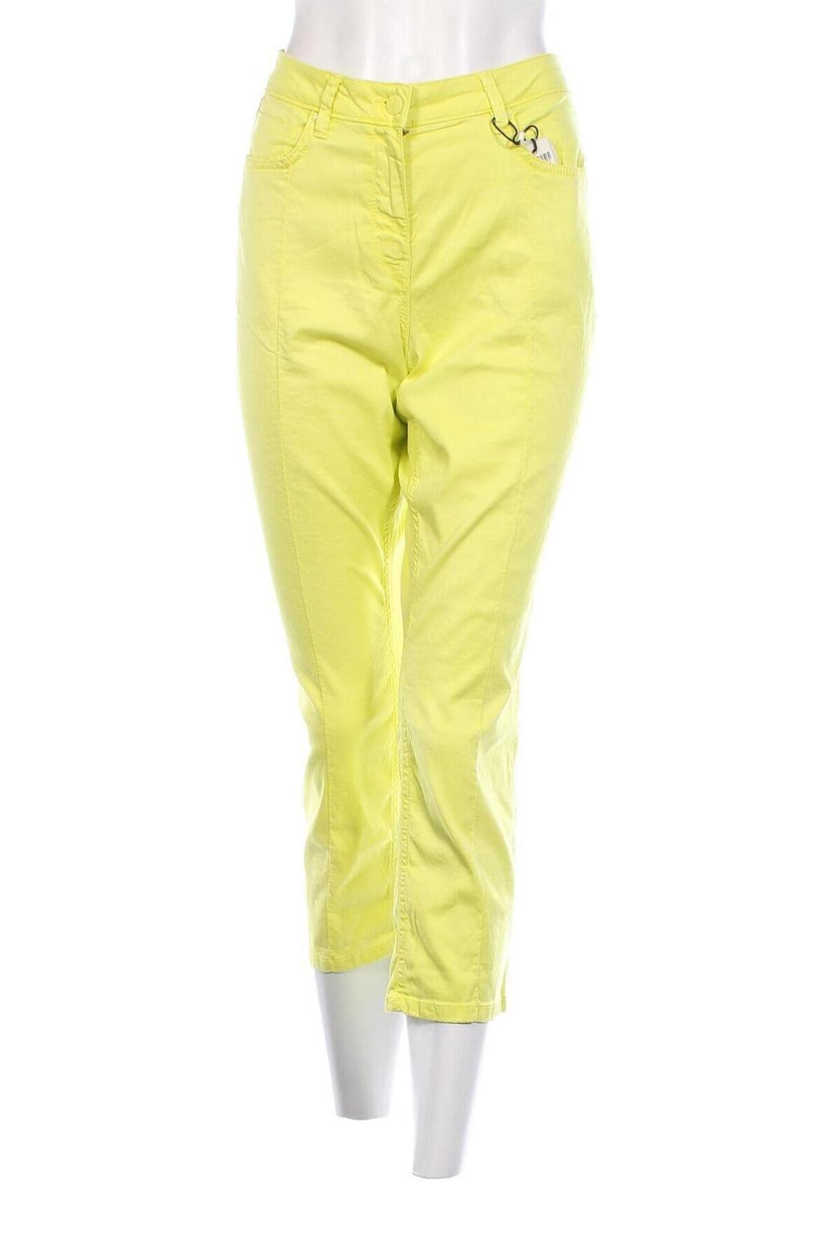 Дамски панталон Sandwich_, Размер L, Цвят Жълт, Цена 78,00 лв.