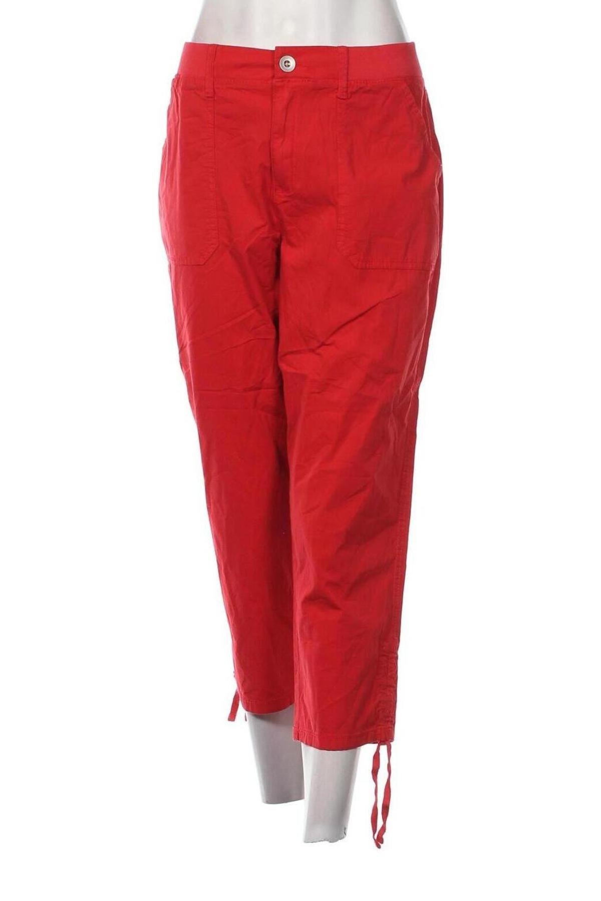 Dámské kalhoty  Style & Co, Velikost L, Barva Červená, Cena  277,00 Kč