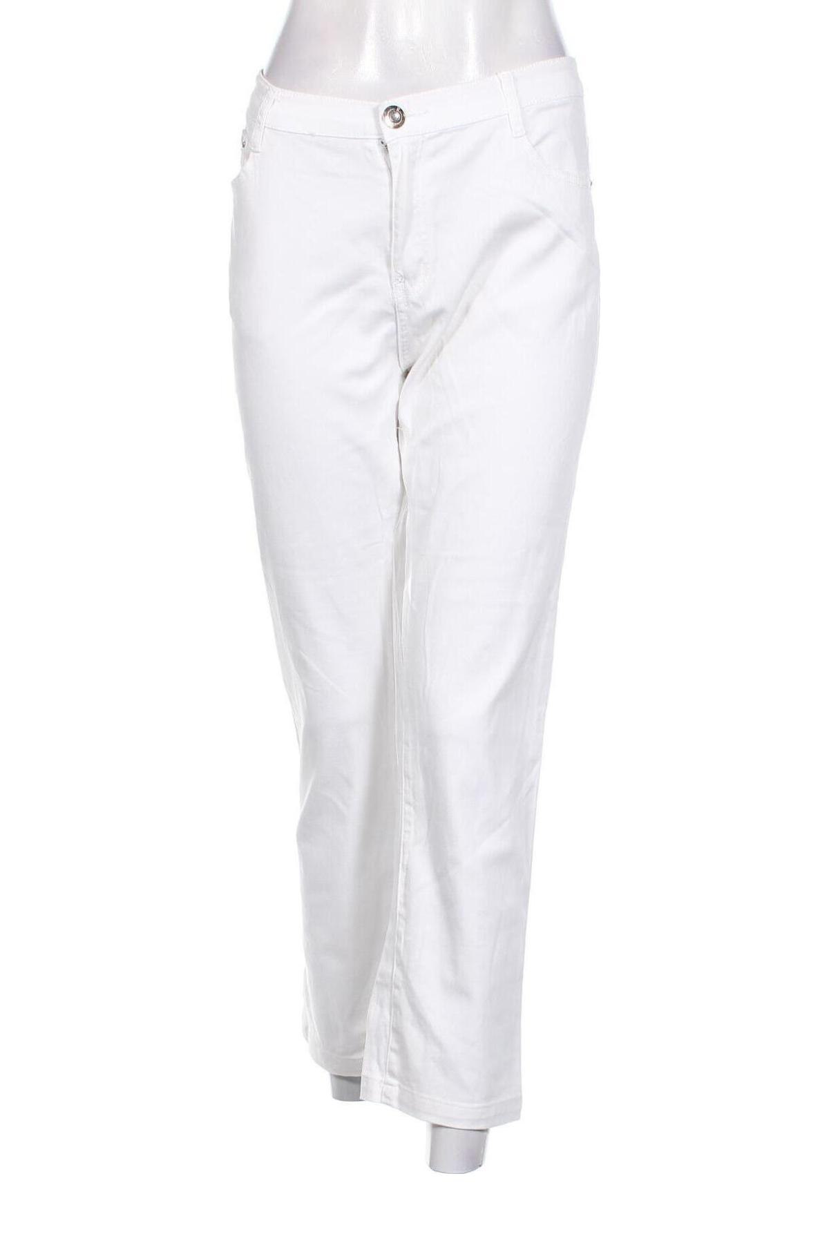 Damskie spodnie Sunbird, Rozmiar L, Kolor Biały, Cena 62,92 zł