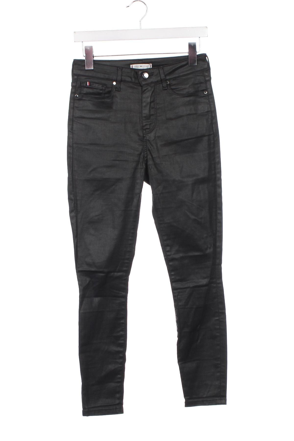 Pantaloni de femei Tommy Hilfiger, Mărime XS, Culoare Negru, Preț 585,53 Lei