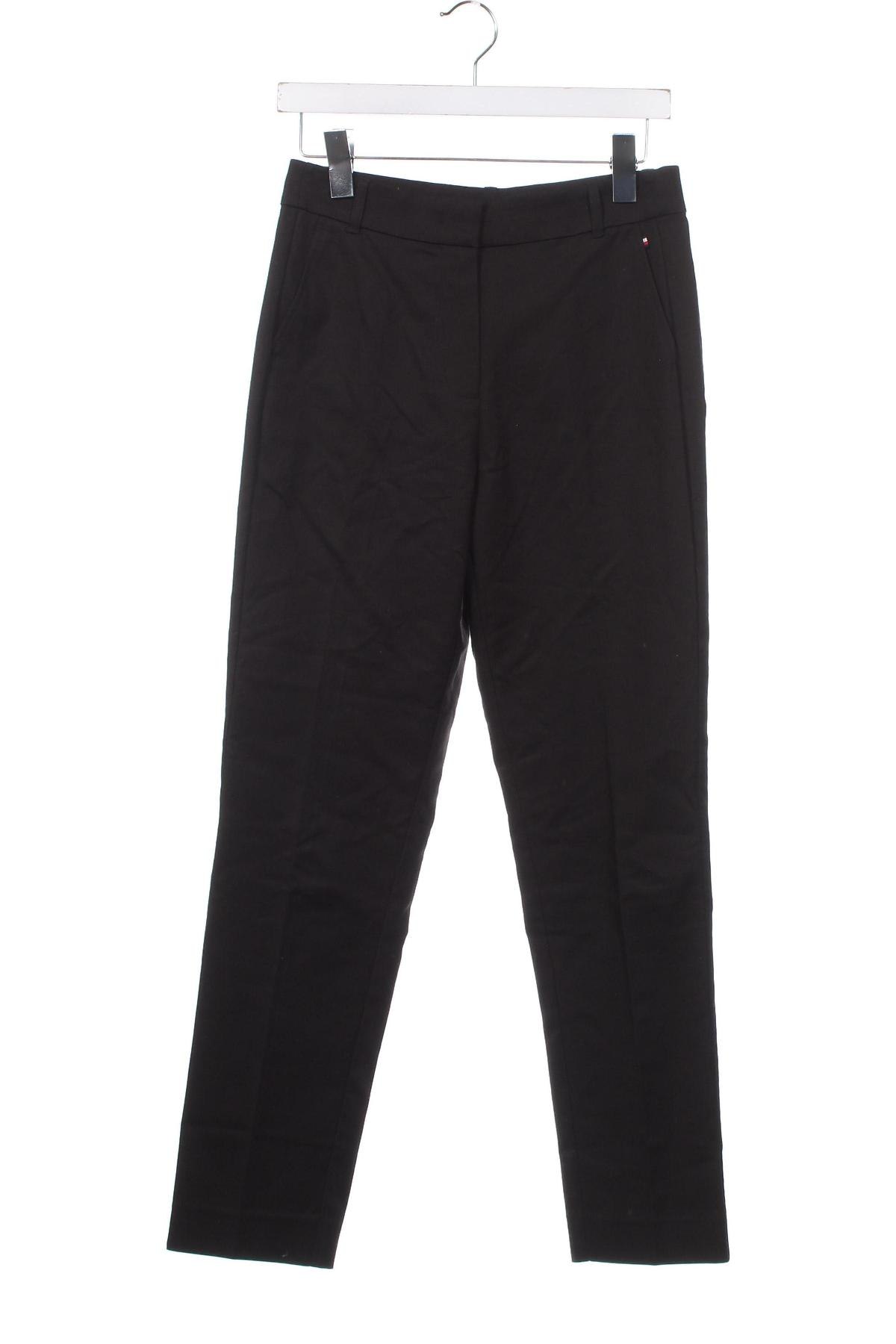 Pantaloni de femei Tommy Hilfiger, Mărime XS, Culoare Negru, Preț 204,99 Lei