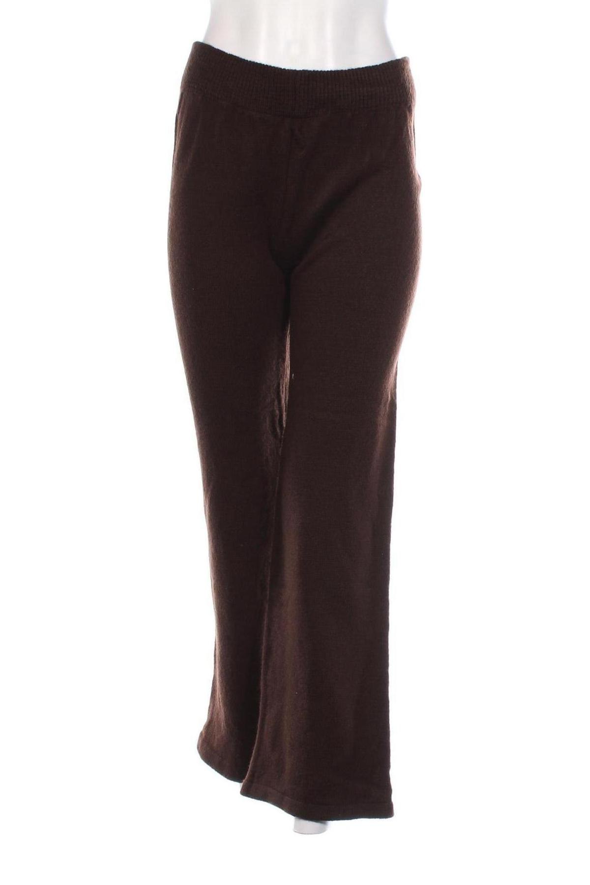 Pantaloni de femei Trendyol, Mărime L, Culoare Maro, Preț 198,85 Lei