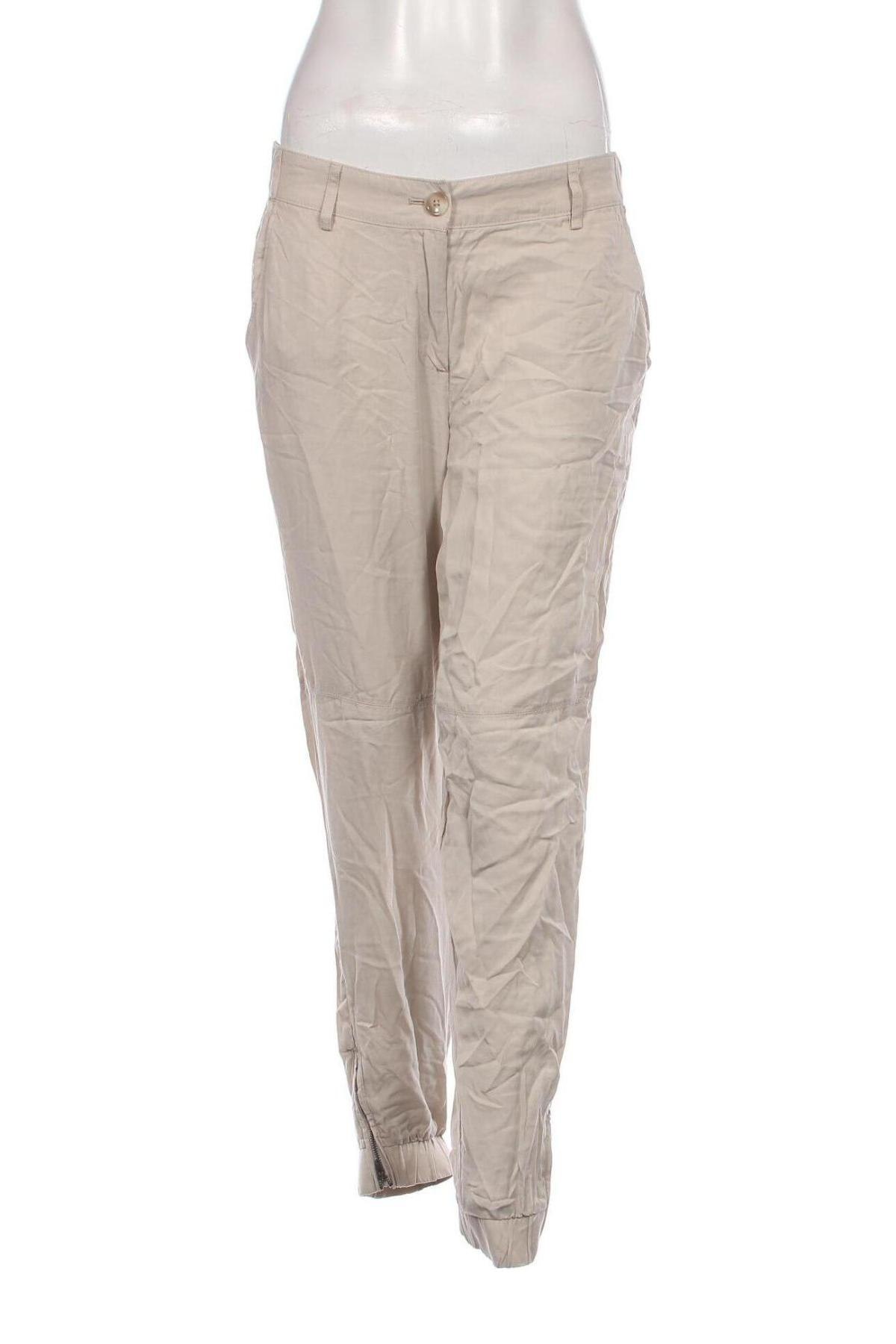 Дамски панталон Woman By Tchibo, Размер M, Цвят Бежов, Цена 13,05 лв.