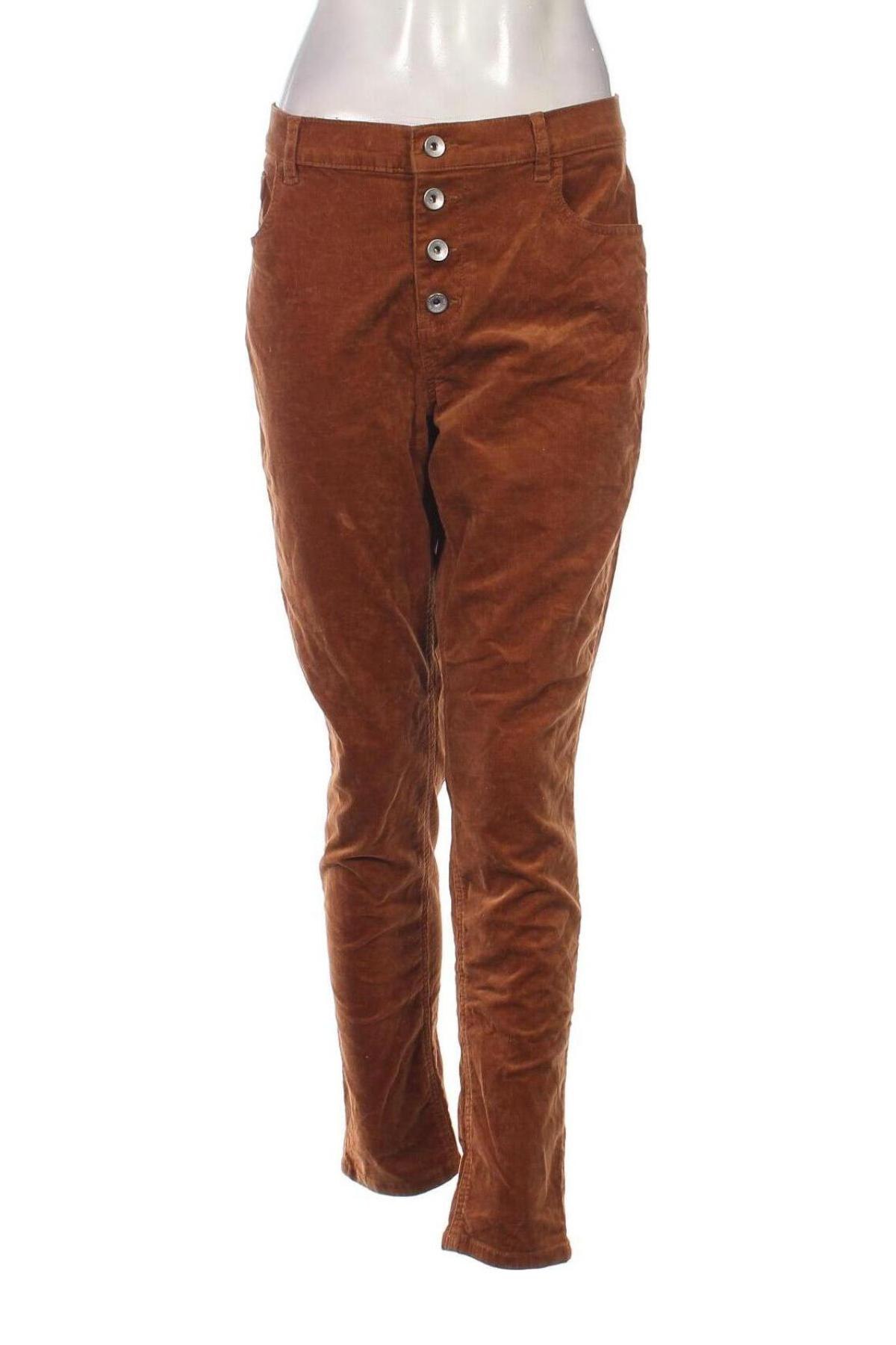 Pantaloni de femei Yessica, Mărime XL, Culoare Maro, Preț 52,46 Lei