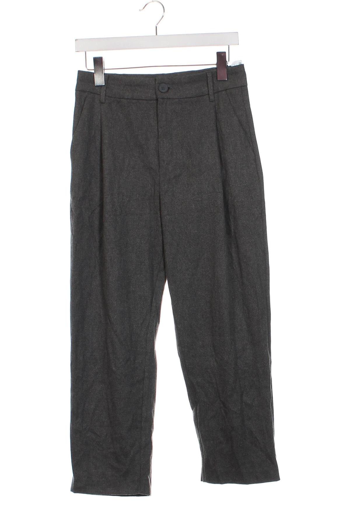Pantaloni de femei Zara, Mărime XS, Culoare Gri, Preț 39,97 Lei