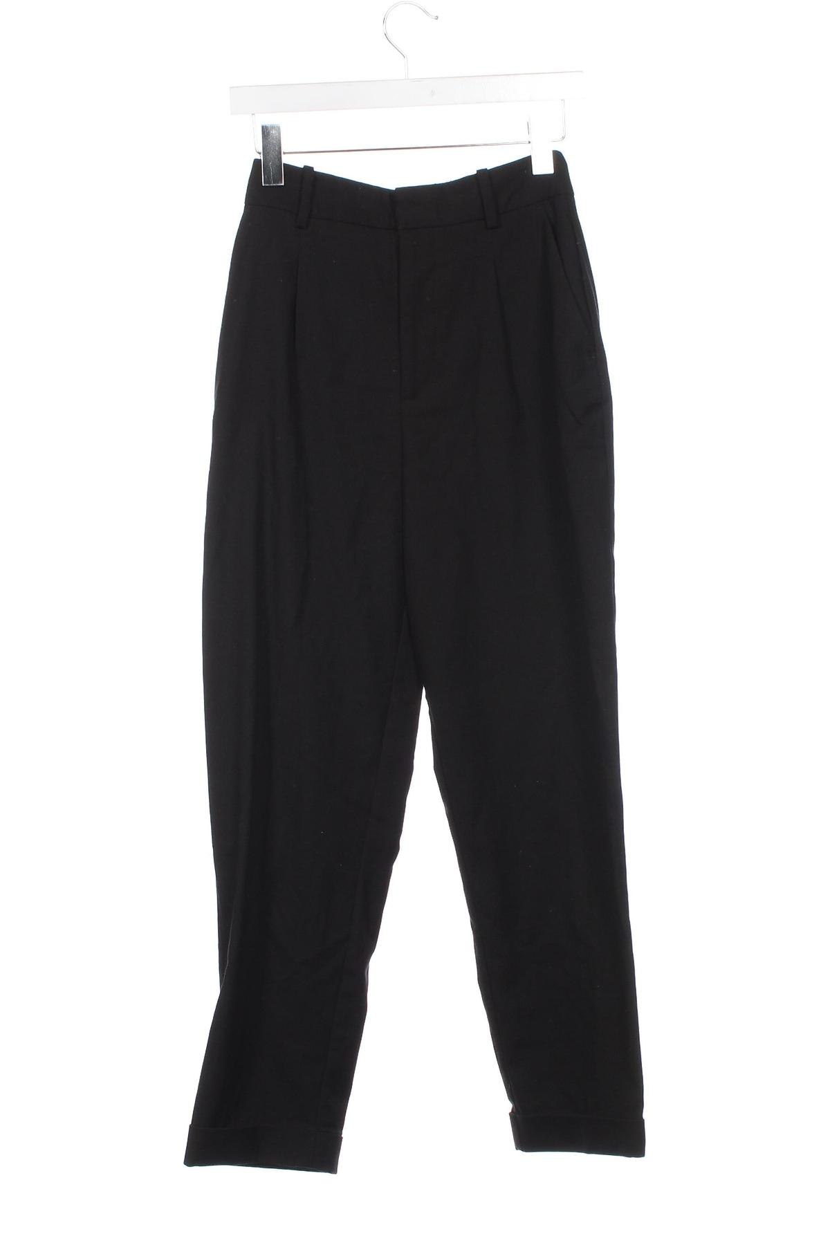 Damenhose Zara, Größe XS, Farbe Schwarz, Preis 7,87 €