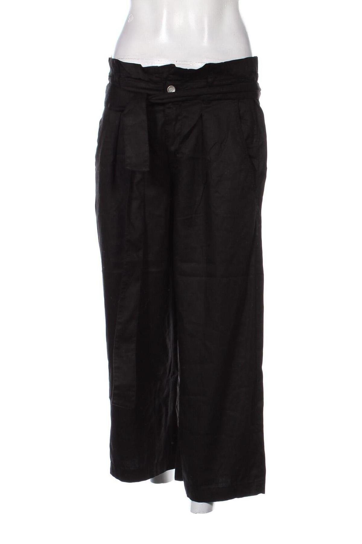 Pantaloni de femei Zara, Mărime S, Culoare Negru, Preț 31,49 Lei