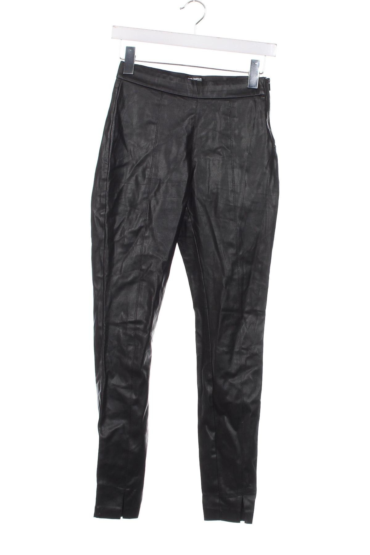 Pantaloni de femei Zara Trafaluc, Mărime S, Culoare Negru, Preț 35,53 Lei