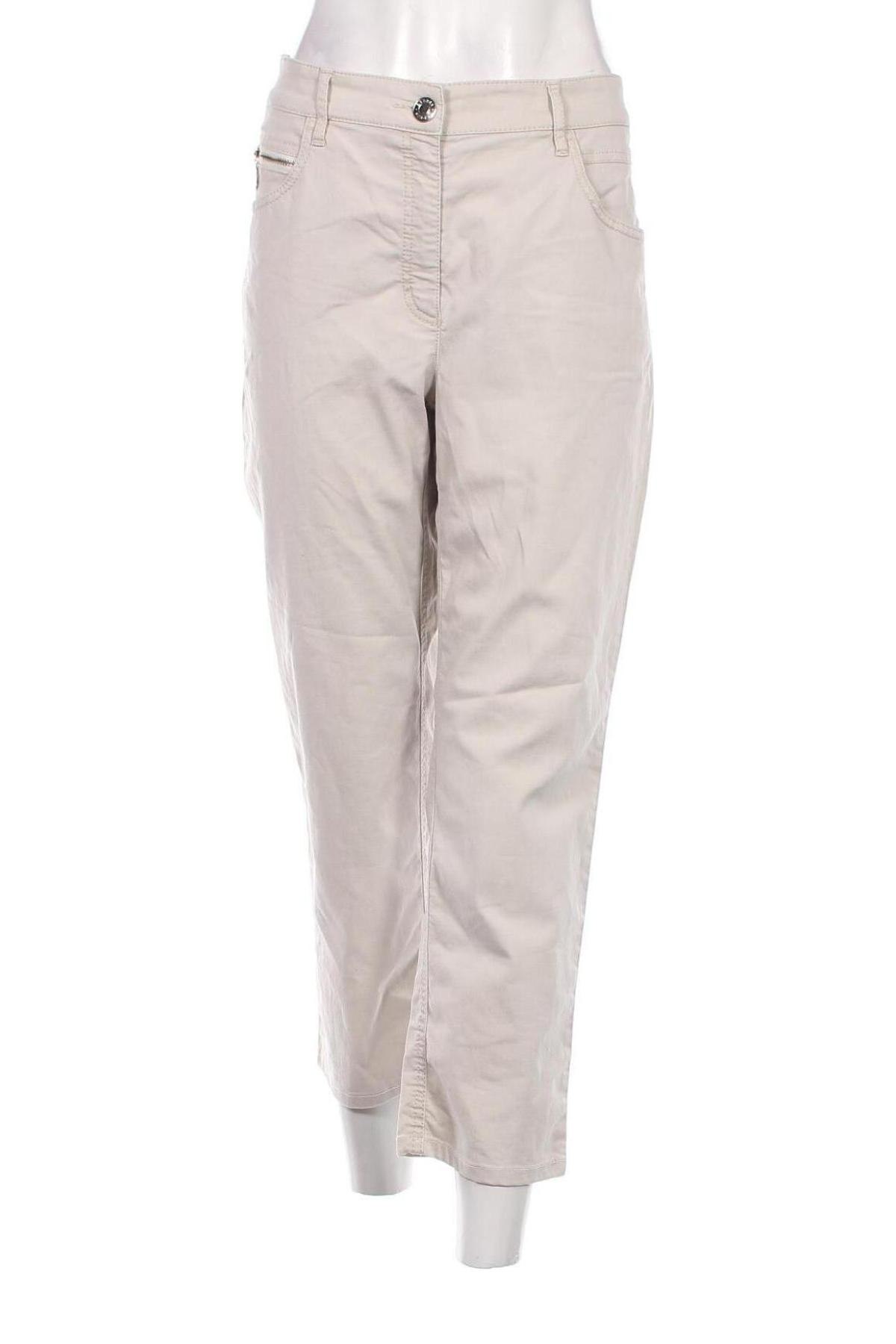 Dámské kalhoty  Zerres, Velikost XL, Barva Béžová, Cena  360,00 Kč