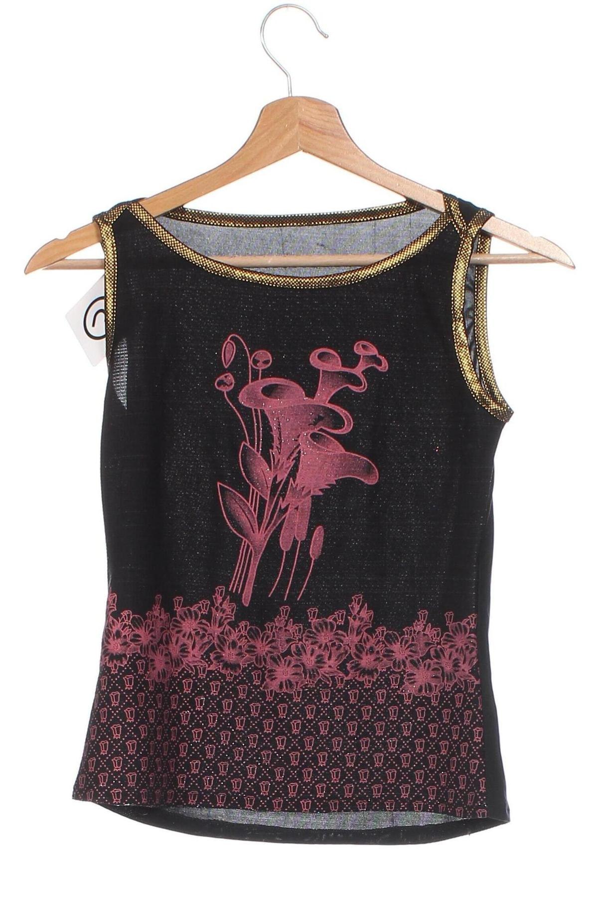 Γυναικείο αμάνικο μπλουζάκι, Μέγεθος XS, Χρώμα Μαύρο, Τιμή 6,68 €