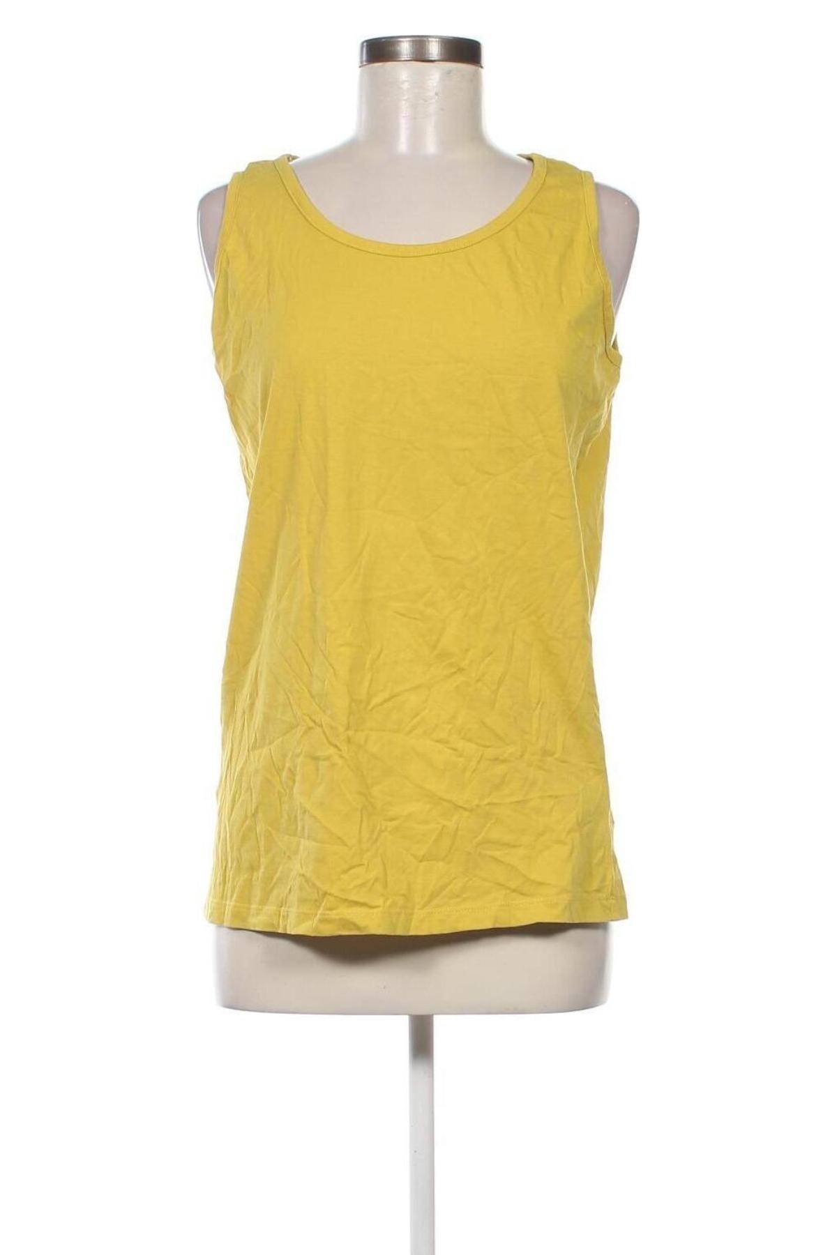 Γυναικείο αμάνικο μπλουζάκι Bpc Bonprix Collection, Μέγεθος M, Χρώμα Κίτρινο, Τιμή 8,04 €
