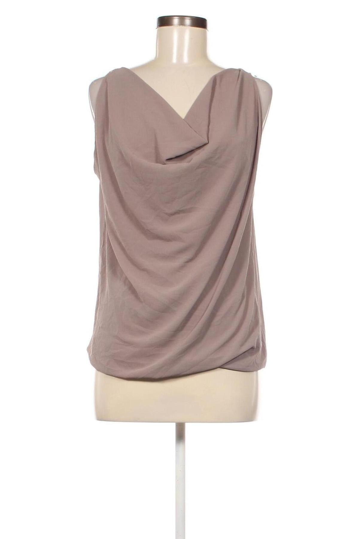 Γυναικείο αμάνικο μπλουζάκι Creme Fraiche, Μέγεθος L, Χρώμα  Μπέζ, Τιμή 4,76 €