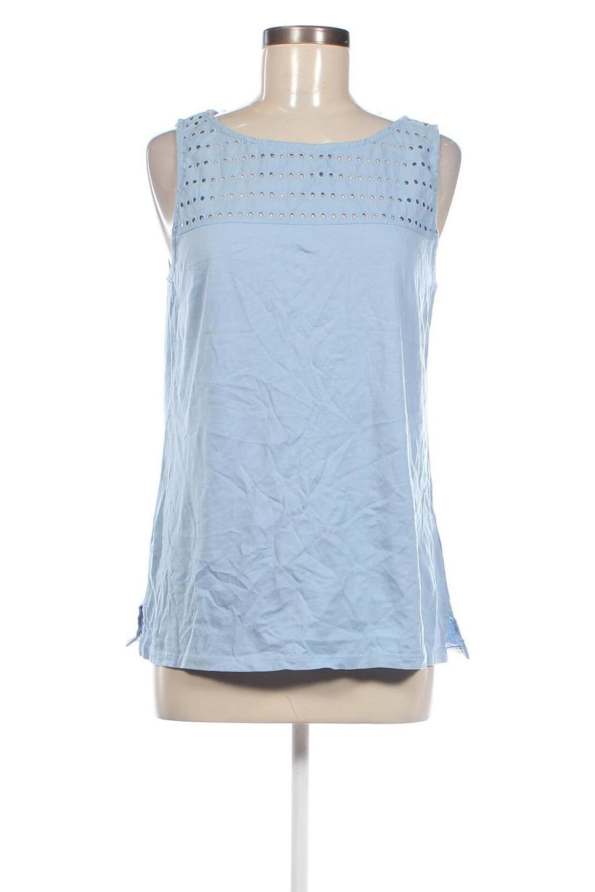 Γυναικείο αμάνικο μπλουζάκι Esprit, Μέγεθος L, Χρώμα Μπλέ, Τιμή 8,66 €