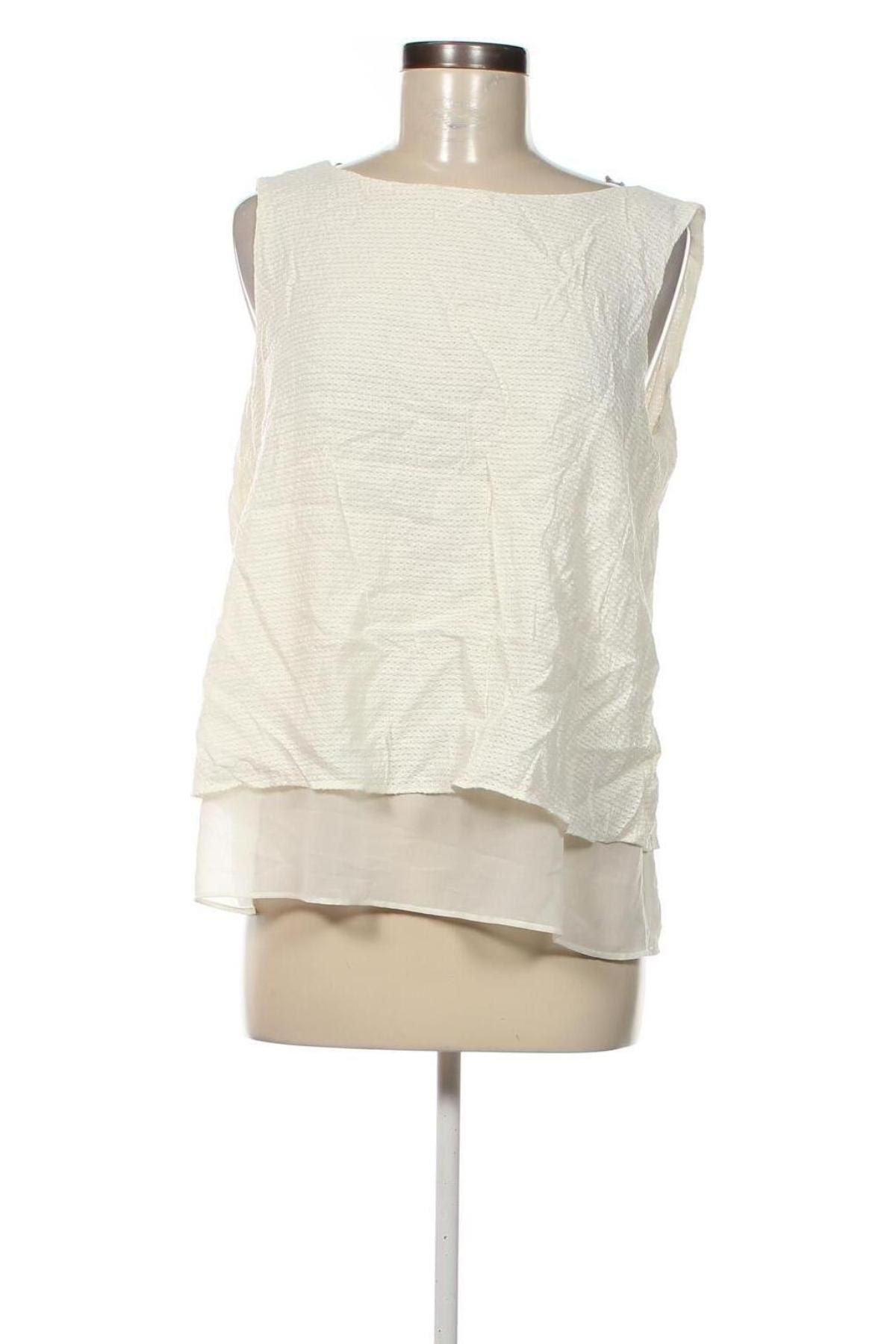 Γυναικείο αμάνικο μπλουζάκι Esprit, Μέγεθος M, Χρώμα Εκρού, Τιμή 3,46 €