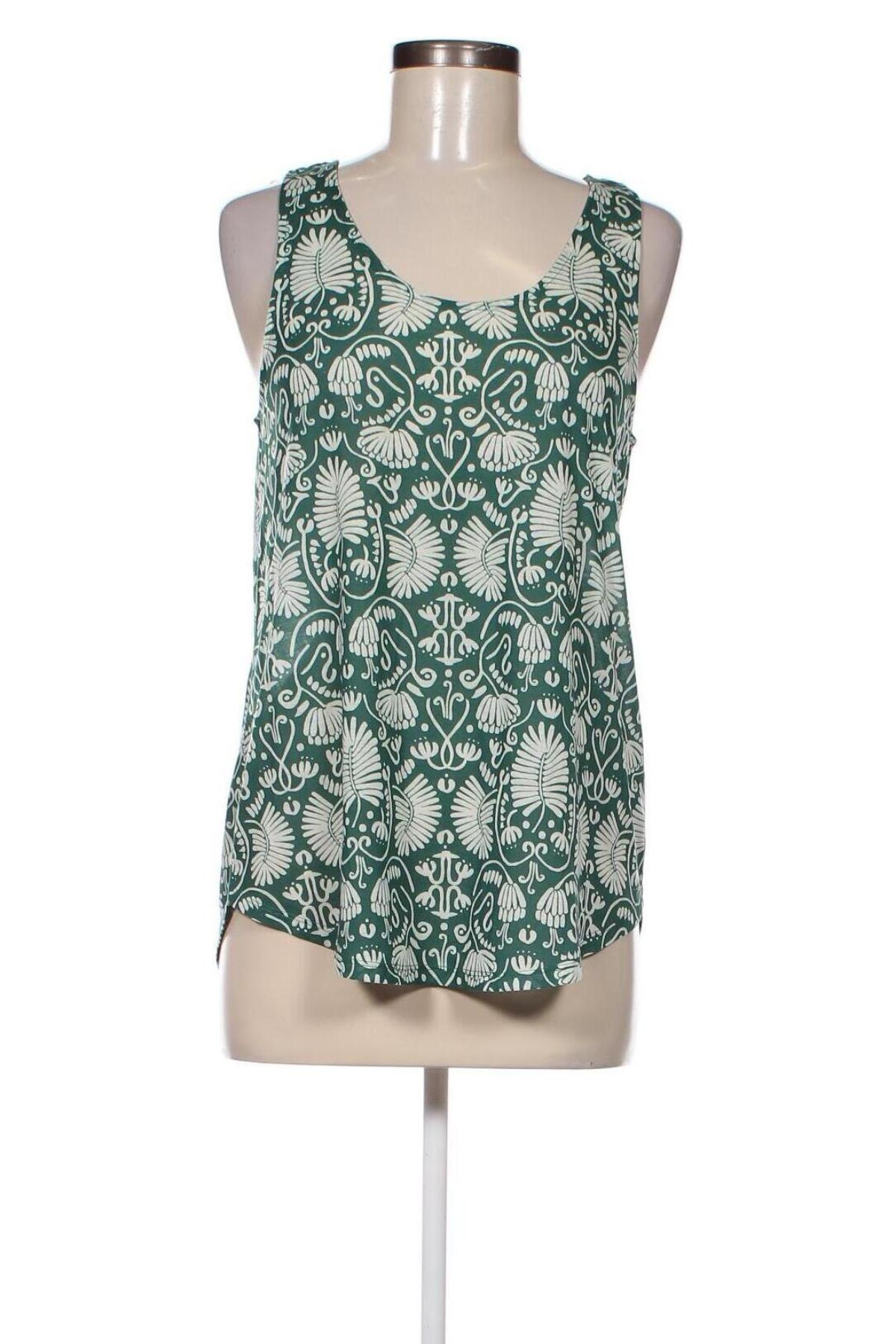Γυναικείο αμάνικο μπλουζάκι H&M Conscious Collection, Μέγεθος S, Χρώμα Πράσινο, Τιμή 3,22 €