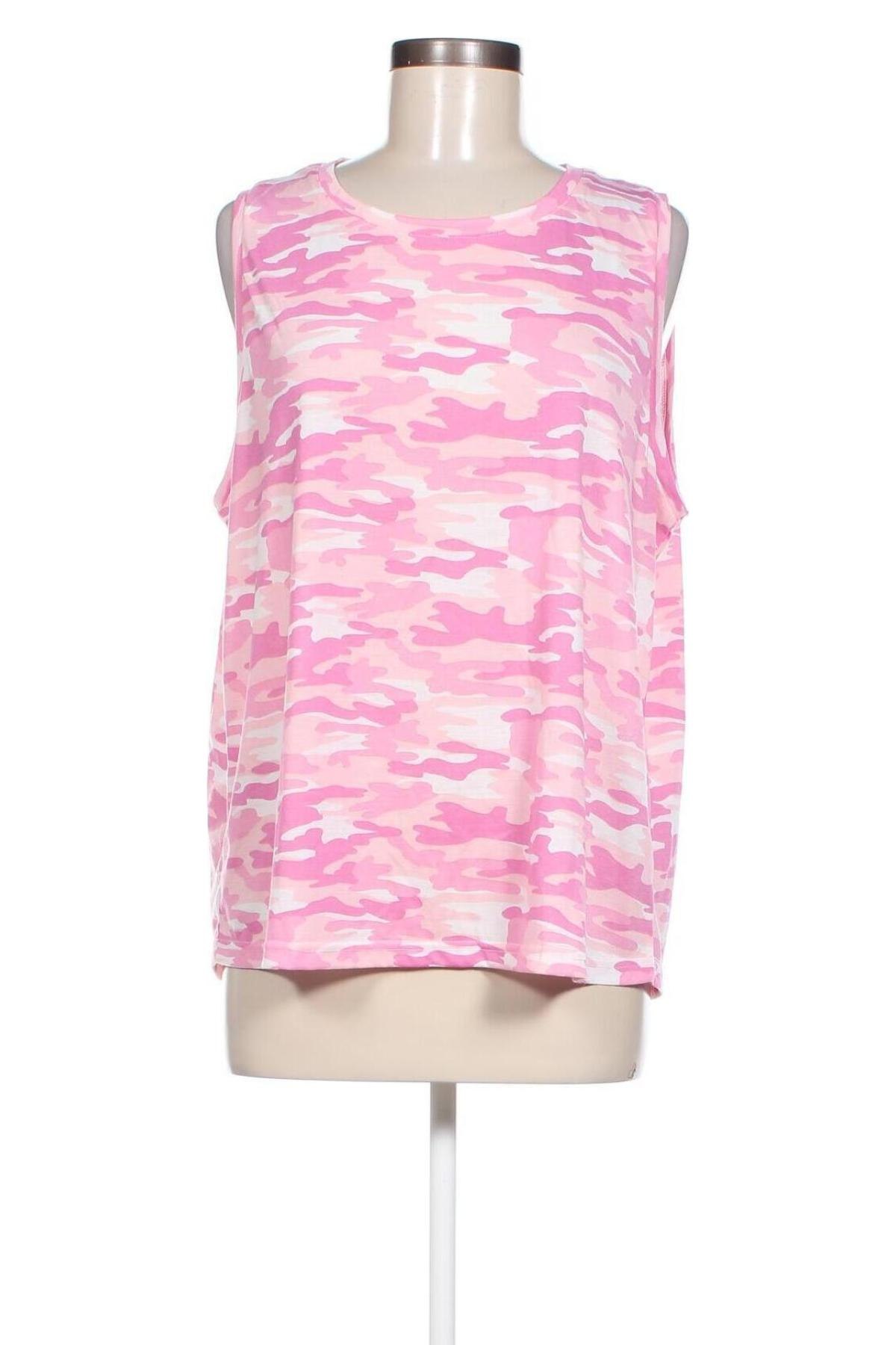 Γυναικείο αμάνικο μπλουζάκι Janina, Μέγεθος XL, Χρώμα Πολύχρωμο, Τιμή 6,62 €