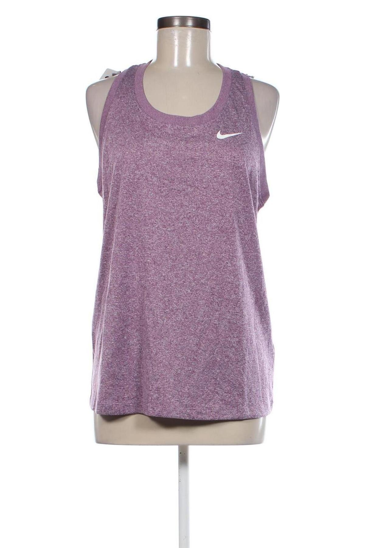 Damentop Nike, Größe L, Farbe Lila, Preis 17,00 €