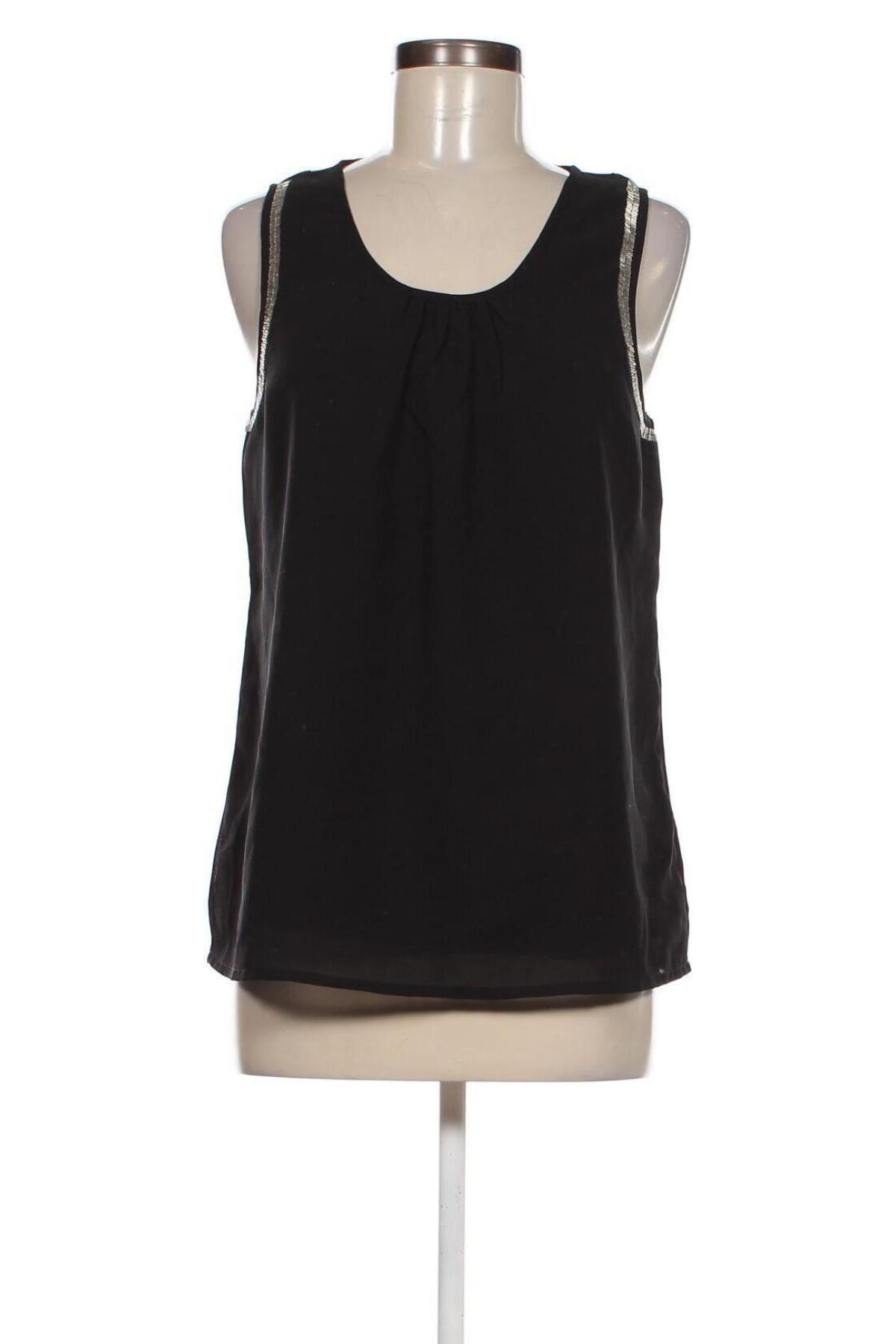 Γυναικείο αμάνικο μπλουζάκι Vero Moda, Μέγεθος S, Χρώμα Μαύρο, Τιμή 3,46 €