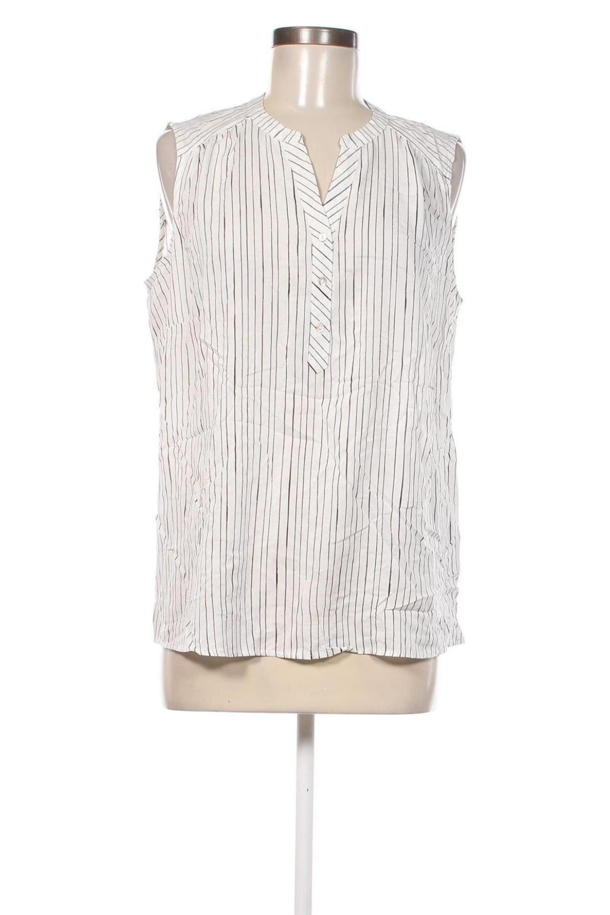 Γυναικείο αμάνικο μπλουζάκι Yest, Μέγεθος L, Χρώμα Λευκό, Τιμή 4,76 €