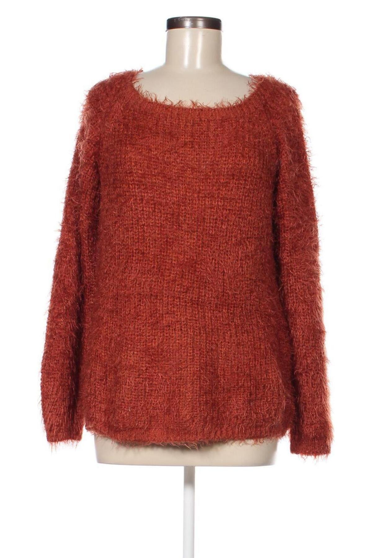 Damenpullover, Größe L, Farbe Orange, Preis € 9,08