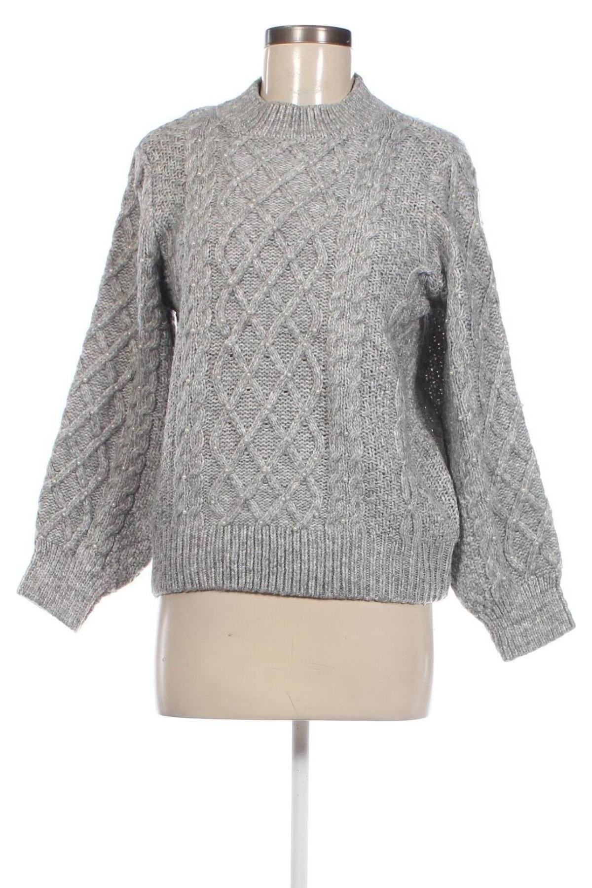 Γυναικείο πουλόβερ, Μέγεθος L, Χρώμα Γκρί, Τιμή 9,87 €