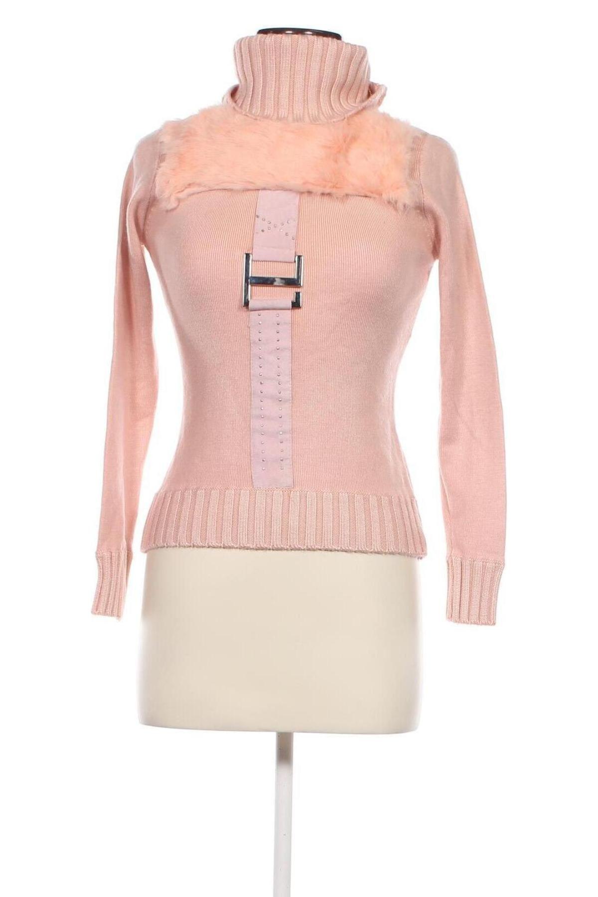 Дамски пуловер, Размер S, Цвят Розов, Цена 14,56 лв.