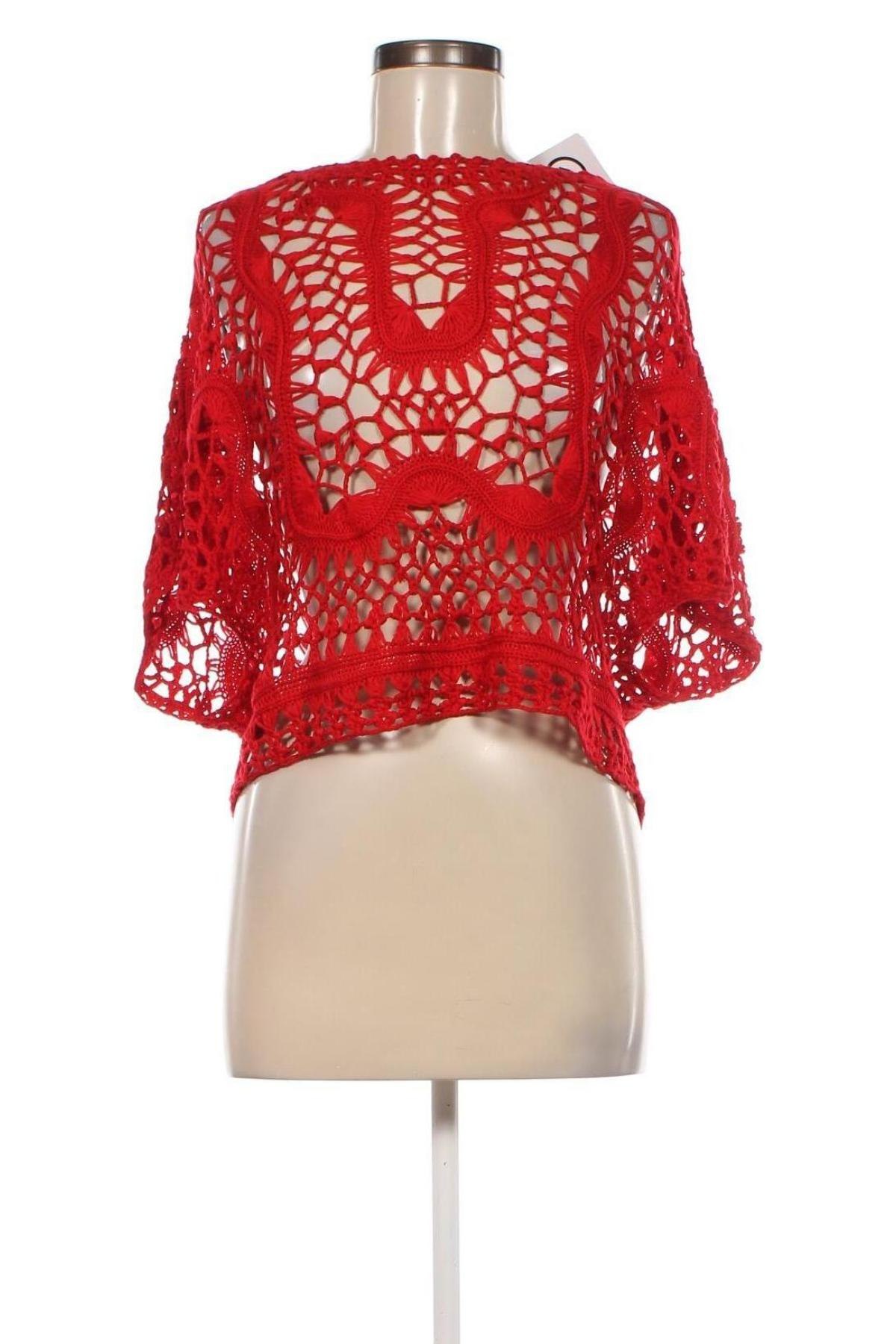 Damenpullover, Größe S, Farbe Rot, Preis € 7,49