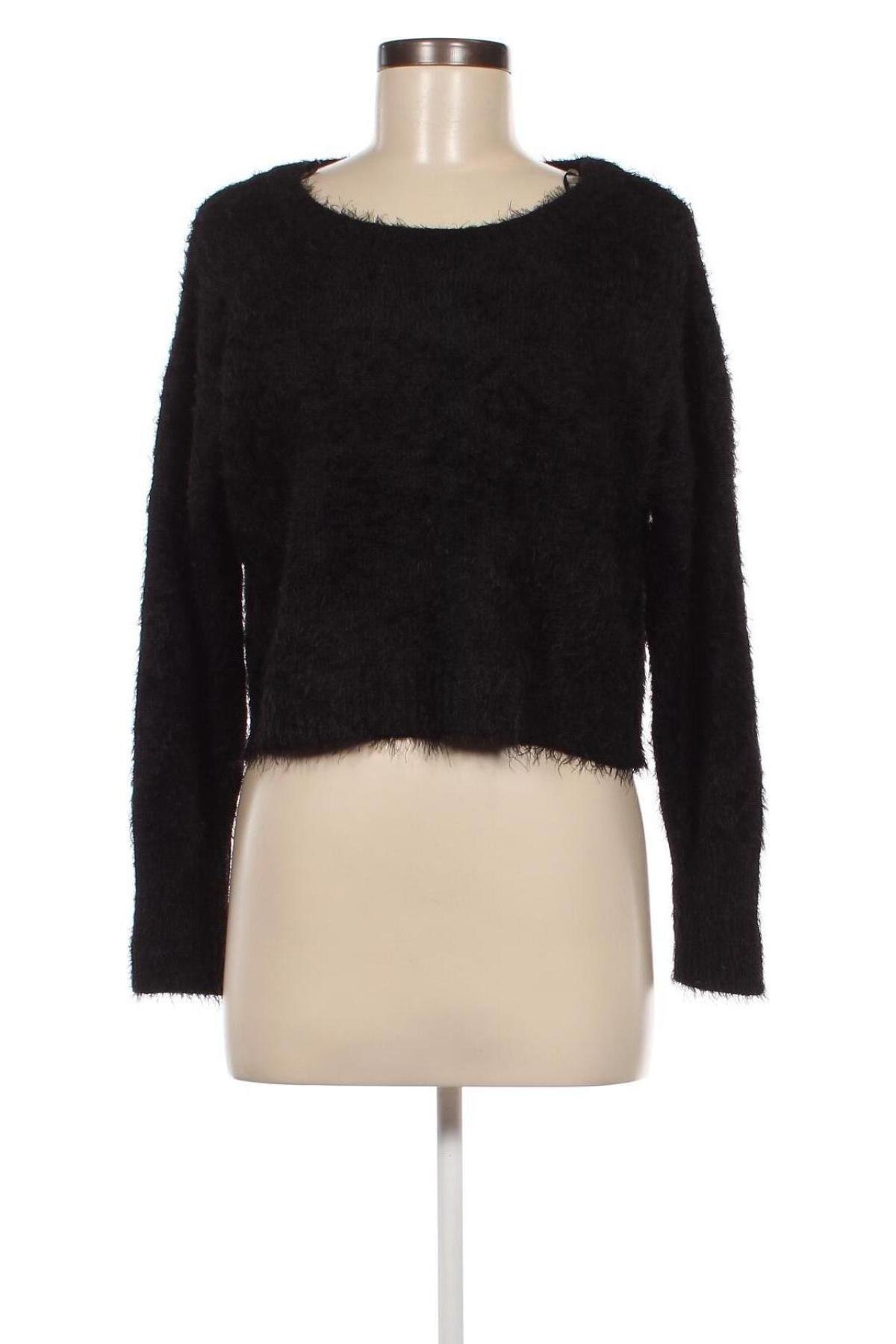 Дамски пуловер Ally, Размер M, Цвят Черен, Цена 15,95 лв.