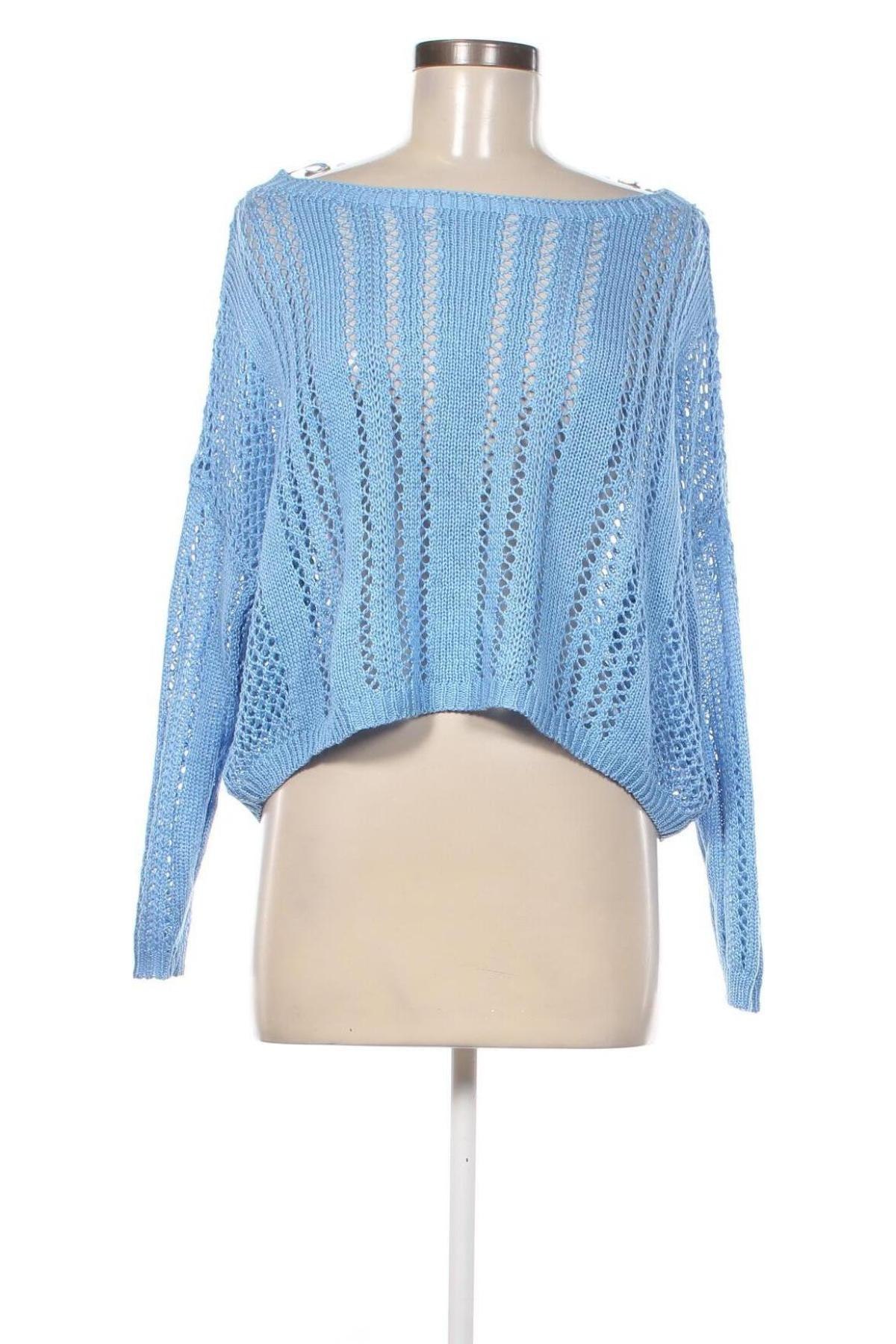 Γυναικείο πουλόβερ Amisu, Μέγεθος M, Χρώμα Μπλέ, Τιμή 8,07 €