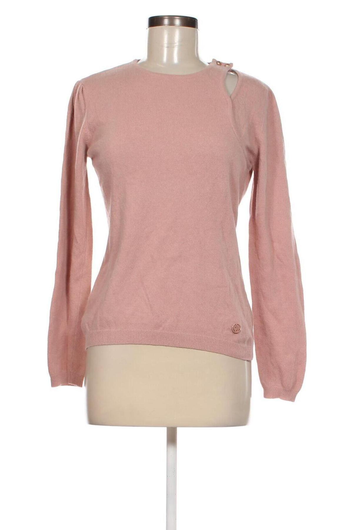 Damenpullover Armani Jeans, Größe L, Farbe Aschrosa, Preis € 212,24