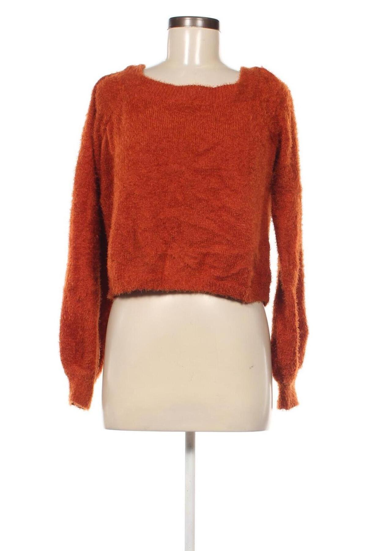 Damski sweter Charlotte Russe, Rozmiar M, Kolor Pomarańczowy, Cena 27,99 zł