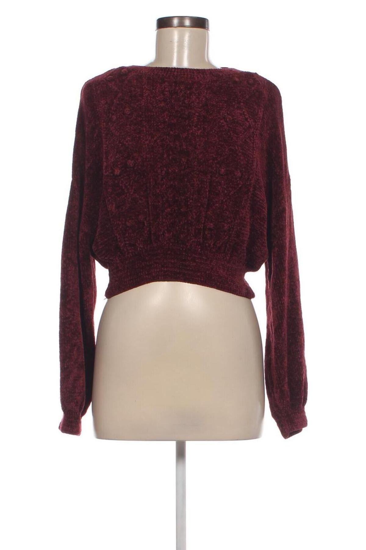 Дамски пуловер Charlotte Russe, Размер S, Цвят Червен, Цена 15,95 лв.