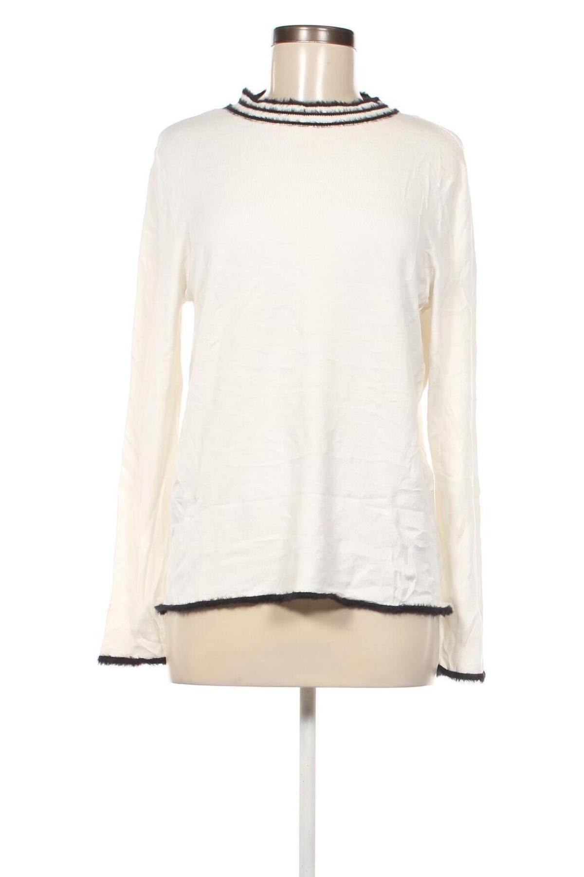 Γυναικείο πουλόβερ Comma,, Μέγεθος L, Χρώμα Λευκό, Τιμή 21,09 €