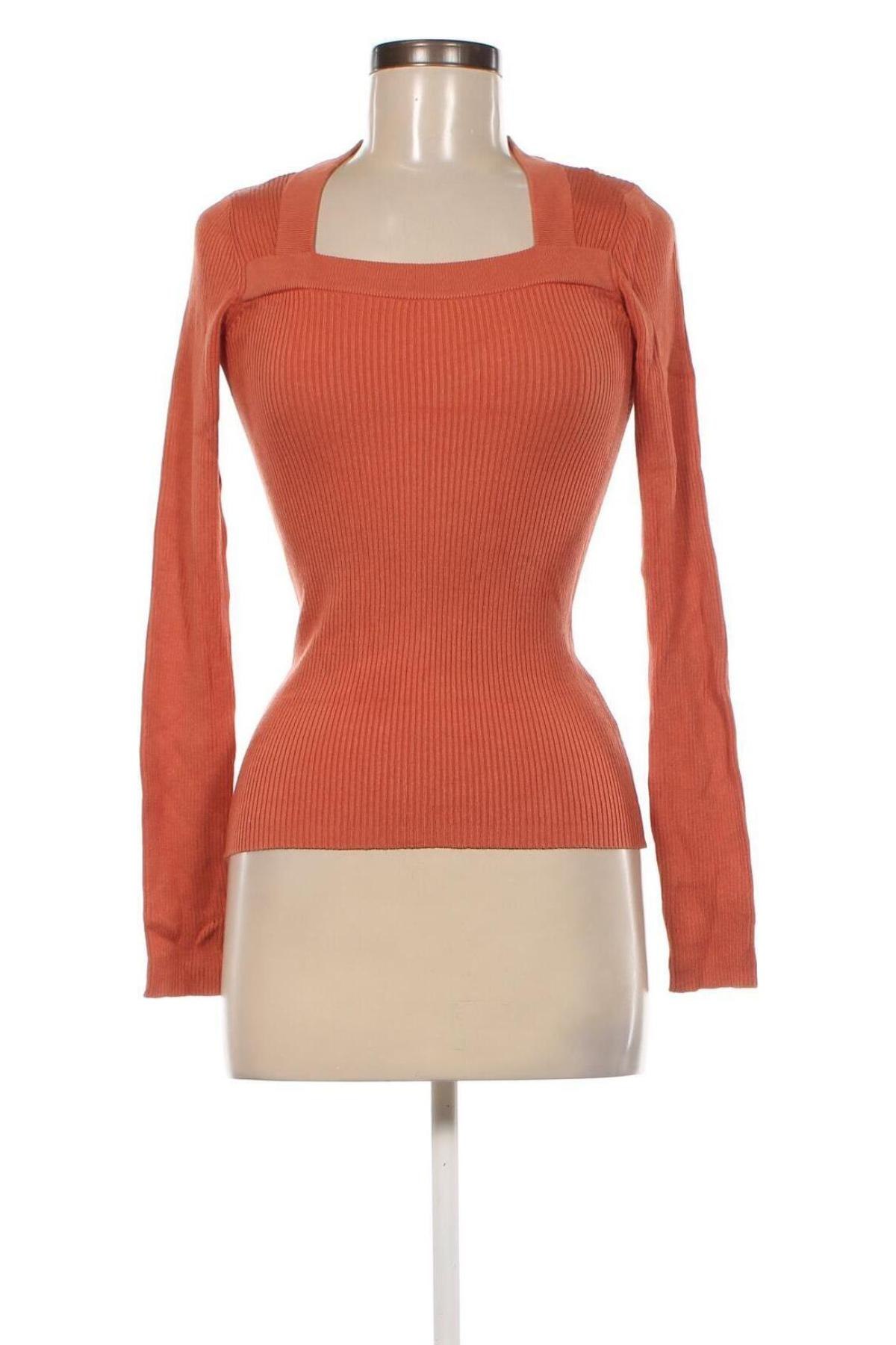 Damenpullover Cubus, Größe M, Farbe Orange, Preis 7,49 €