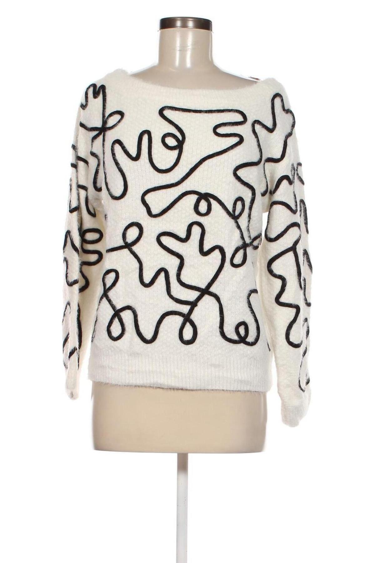 Damenpullover Esqualo, Größe XS, Farbe Weiß, Preis 15,69 €